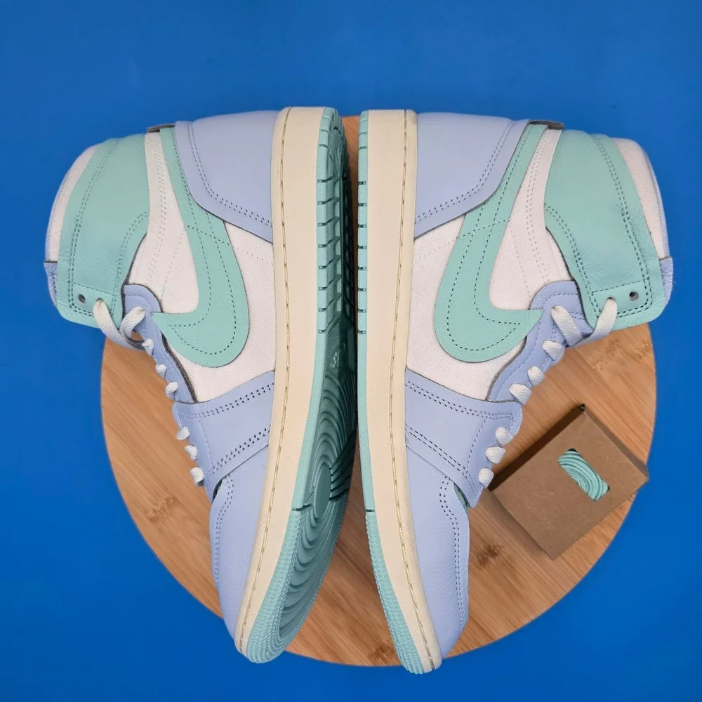 Nike Women's Air Jordan 1 High Method of Make Hydrogen‎ FB9891 401 Size 11 NWOB